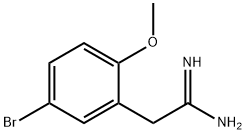 2-(5-bromo-2-methoxyphenyl)acetamidine|2-(5-溴-2-甲氧基苯基)乙酰亚胺