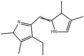 1H-Pyrrole,2-[(4-ethyl-2,3-dimethyl-2H-pyrrol-5-yl)methylene]-2,3-dihydro-3,4-dimethyl-(9CI) Struktur