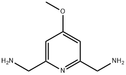 2,6-Pyridinedimethanamine,4-methoxy-(9CI) Structure
