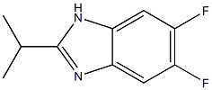 1H-Benzimidazole,5,6-difluoro-2-(1-methylethyl)-(9CI) Structure