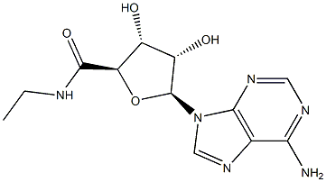 5'-N-ETHYLCARBOXAMIDO- ADENOSINE Struktur