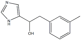 1H-Imidazole-4-methanol,alpha-[(3-methylphenyl)methyl]-(9CI) Struktur