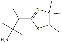 2-Thiazoleethanamine,4,5-dihydro-alpha,alpha,bta,4,4,5-hexamethyl-(9CI) 化学構造式