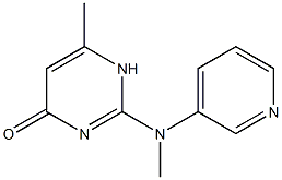 4(1H)-Pyrimidinone,6-methyl-2-[(3-pyridinylmethyl)amino]-(9CI)|6-甲基-2-((吡啶-3-基甲基)氨基)嘧啶-4(3H)-酮