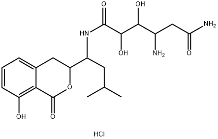 氨香豆菌素A, 78683-77-9, 结构式