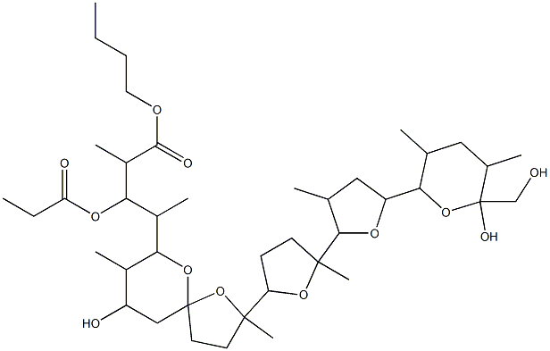 laidlomycin butyrate Structure