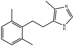 1H-Imidazole,4-[2-(2,6-dimethylphenyl)ethyl]-5-methyl-(9CI) Structure