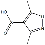 4-Isoxazolesulfinicacid,3,5-dimethyl-(9CI) 结构式