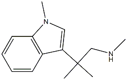 1H-Indole-3-ethanamine,N,bta,bta,1-tetramethyl-(9CI) 化学構造式