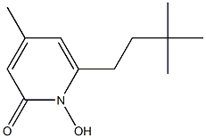 2(1H)-Pyridinone,6-(3,3-dimethylbutyl)-1-hydroxy-4-methyl-(9CI) Structure