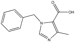 1H-Imidazole-5-carboxylicacid,4-methyl-1-(phenylmethyl)-(9CI) 化学構造式
