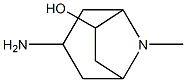 8-Azabicyclo[3.2.1]octan-6-ol,3-amino-8-methyl-(9CI) 结构式