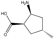 시클로펜탄카르복실산,2-아미노-4-메틸-,(1R,2S,4R)-rel-(9CI)