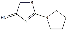 4(5H)-Thiazolimine,2-(1-pyrrolidinyl)-(9CI) Structure