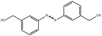 Azodibenzyl alcohol Struktur