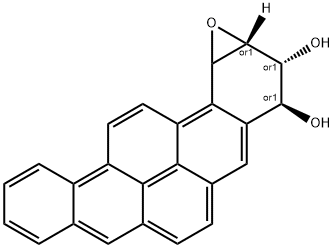 BENZO(rst)PENTAPHENE-3-alpha,4-beta-DIOL, 1,2,3,4-TETRAHYDRO-1-alpha,2 -alpha-EPO Struktur