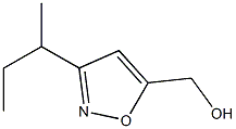 5-Isoxazolemethanol,3-(1-methylpropyl)-(9CI) Structure