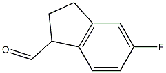1H-Indene-1-carboxaldehyde,5-fluoro-2,3-dihydro-(9CI) Structure