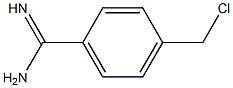 4-(chloromethyl)benzamidine Struktur