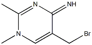 4(1H)-Pyrimidinimine,5-(bromomethyl)-1,2-dimethyl-(9CI) 结构式