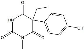 4-hydroxymephobarbital Struktur