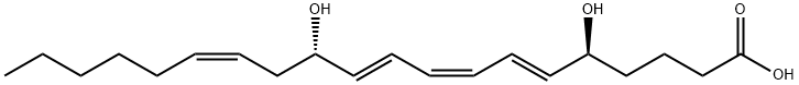 5(S),12(S)-DIHETE,79056-01-2,结构式