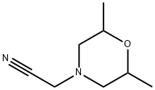 2-(2,6-二甲基吗啉-4-基)乙腈,790626-46-9,结构式