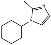 1H-Imidazole,1-cyclohexyl-2-methyl-(9CI) Struktur