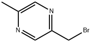 Pyrazine, 2-(broMoMethyl)-5-Methyl- Struktur