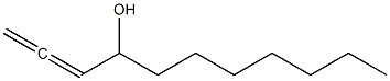 1,2-Undecadien-4-ol Structure