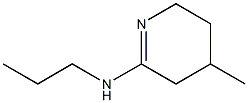 2-Pyridinamine,3,4,5,6-tetrahydro-4-methyl-N-propyl-(9CI) Struktur