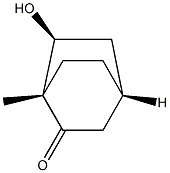 Bicyclo[2.2.2]octanone, 6-hydroxy-1-methyl-, (1R,4S,6R)-rel- (9CI) Struktur