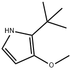 1H-Pyrrole,2-(1,1-dimethylethyl)-3-methoxy-(9CI) Structure