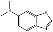 N,N-二甲基苯并[D]噻唑-6-胺 结构式