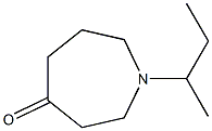 4H-Azepin-4-one,hexahydro-1-(1-methylpropyl)-(9CI) Structure