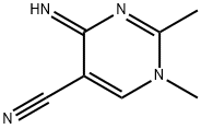 5-Pyrimidinecarbonitrile,1,4-dihydro-4-imino-1,2-dimethyl-(9CI) Structure
