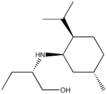 1-Butanol,2-[[5-methyl-2-(1-methylethyl)cyclohexyl]amino]-,[1R-[1alpha(S*),2alpha,5bta]]-(9CI) Structure