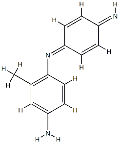 1,4-Benzenediamine,N-(4-imino-2-methyl-2,5-cyclohexadien-1-ylidene)-(9CI) Structure