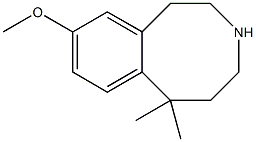 3-Benzazocine,1,2,3,4,5,6-hexahydro-9-methoxy-6,6-dimethyl-(9CI),791724-98-6,结构式