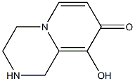 8H-Pyrido[1,2-a]pyrazin-8-one,1,2,3,4-tetrahydro-9-hydroxy-(9CI) Struktur