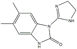 2H-Benzimidazol-2-one,1-(4,5-dihydro-1H-imidazol-2-yl)-1,3-dihydro-5,6-dimethyl-(9CI)|