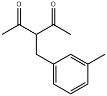2,4-Pentanedione,3-[(3-methylphenyl)methyl]-(9CI) 结构式
