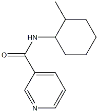 3-Pyridinecarboxamide,N-(2-methylcyclohexyl)-(9CI) 结构式