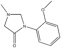 4-Imidazolidinone,3-(2-methoxyphenyl)-1-methyl-(9CI) 结构式