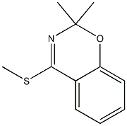 2H-1,3-Benzoxazine,2,2-dimethyl-4-(methylthio)-(9CI) 结构式
