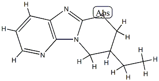 2H-Pyrido[3,2:4,5]imidazo[2,1-b][1,3]thiazine,3-ethyl-3,4-dihydro-(9CI) Structure