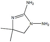 1H-Imidazole-1,2-diamine,4,5-dihydro-4,4-dimethyl-(9CI) 结构式