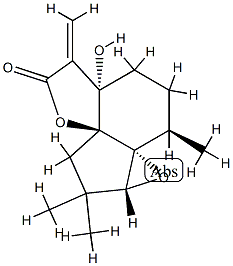 蒜伞醇A, 79232-29-4, 结构式