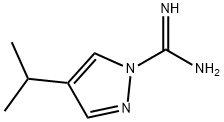 1H-Pyrazole-1-carboximidamide,4-(1-methylethyl)-(9CI) Struktur
