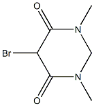 4,6(1H,5H)-Pyrimidinedione,5-bromodihydro-1,3-dimethyl-(9CI),792855-82-4,结构式